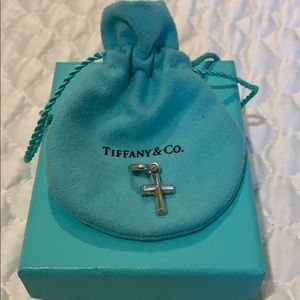 100% Authentic Tiffany & Co cross charm